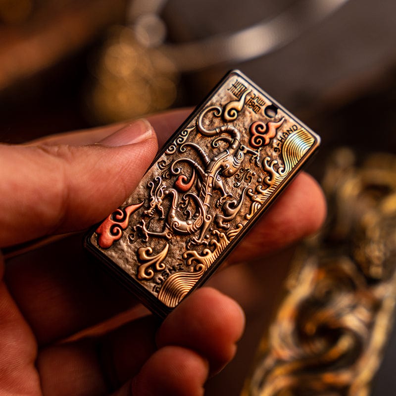 9 hand Azure Dragon EDC Toy