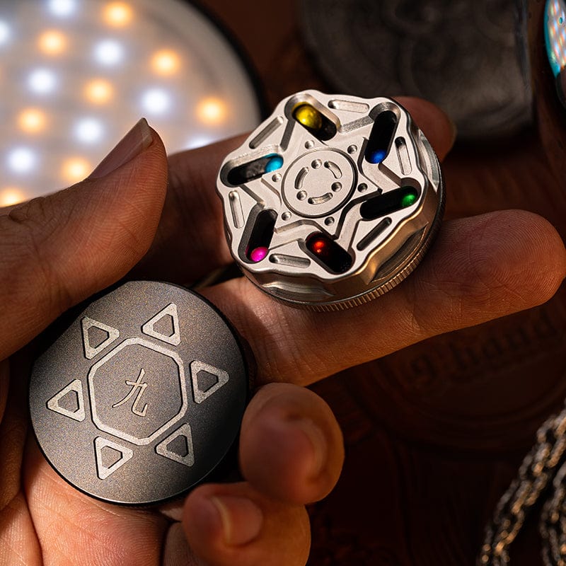 9 hand Star Chain Coin EDC Toy