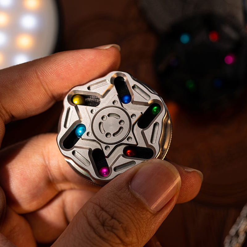 9 hand Star Chain Coin EDC Toy