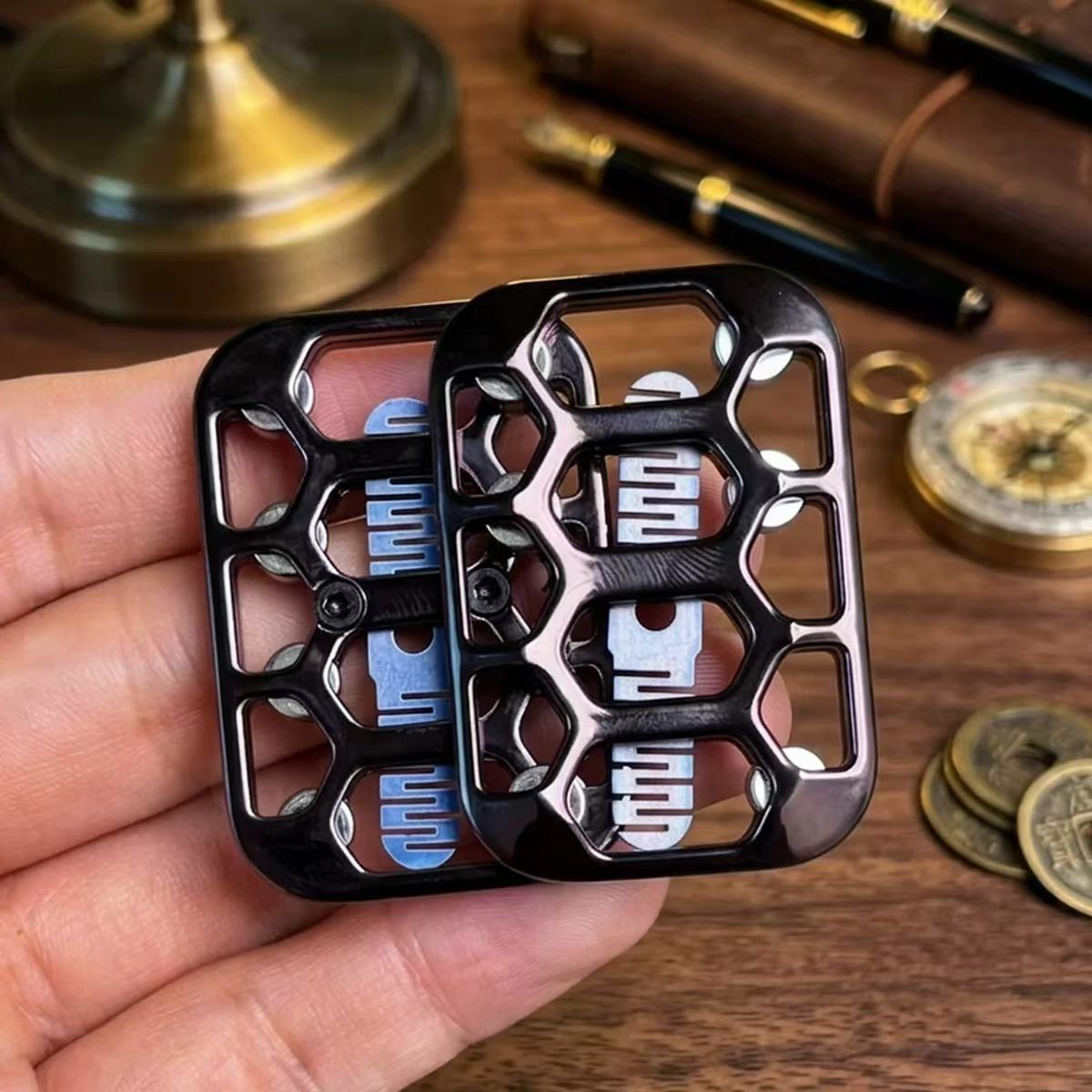ARCEEDC Carved sound fork Slider EDC Toy