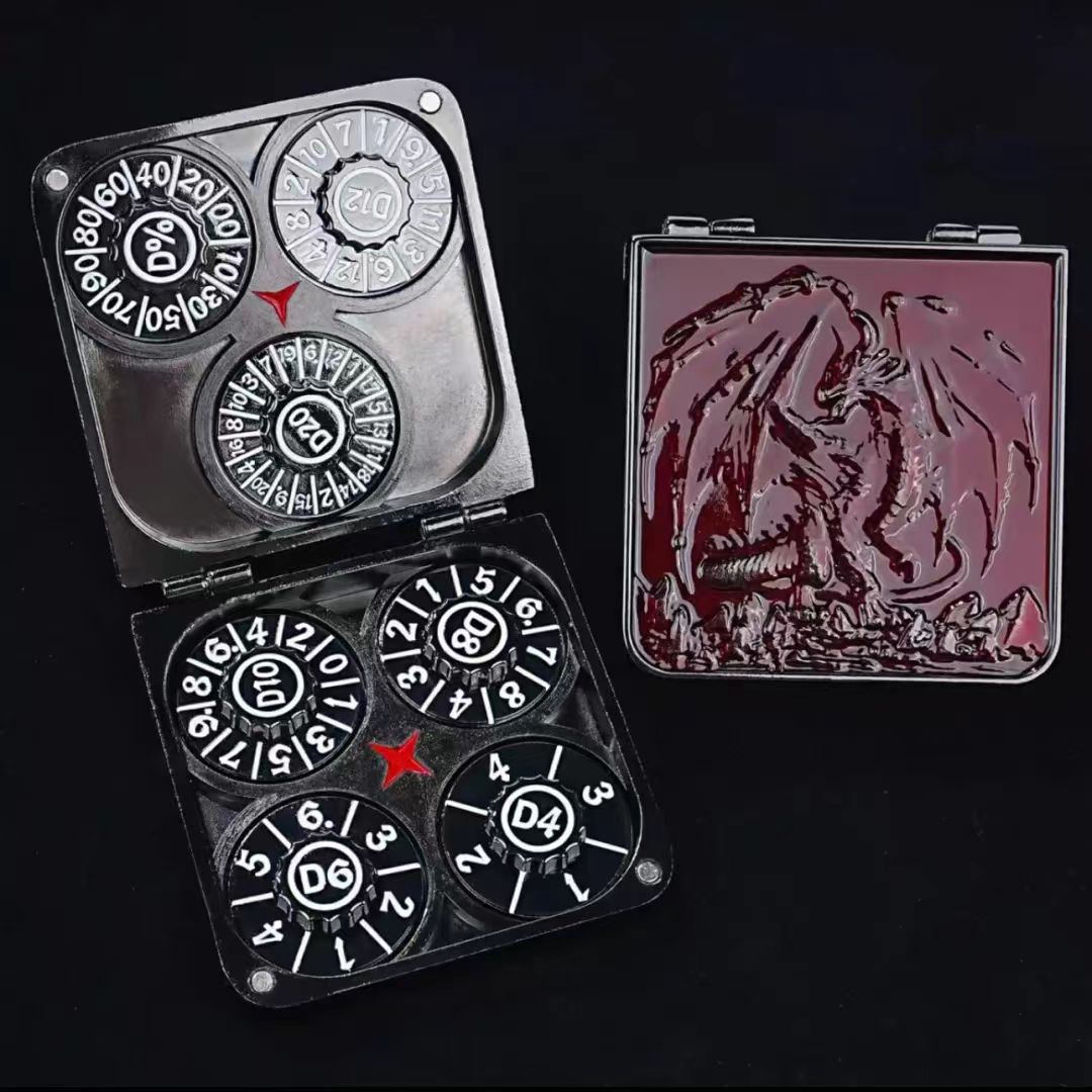 Ancient Dragon Running dice EDC Toy