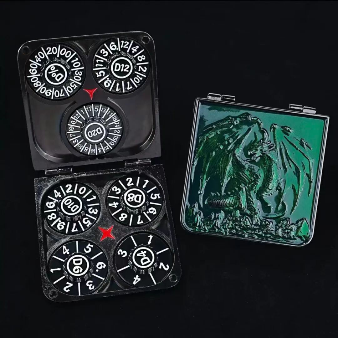 Ancient Dragon Running dice EDC Toy