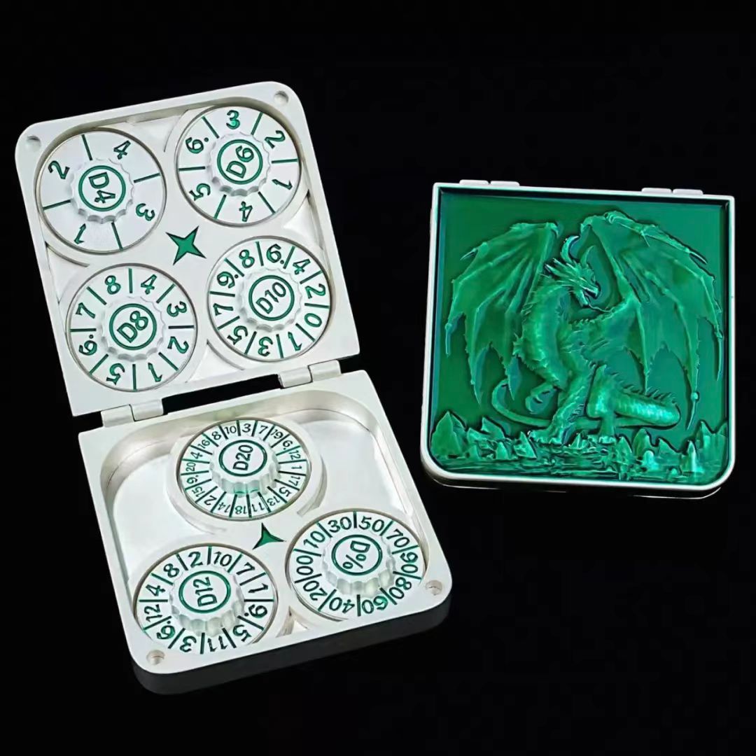 Ancient Dragon Running dice EDC Toy