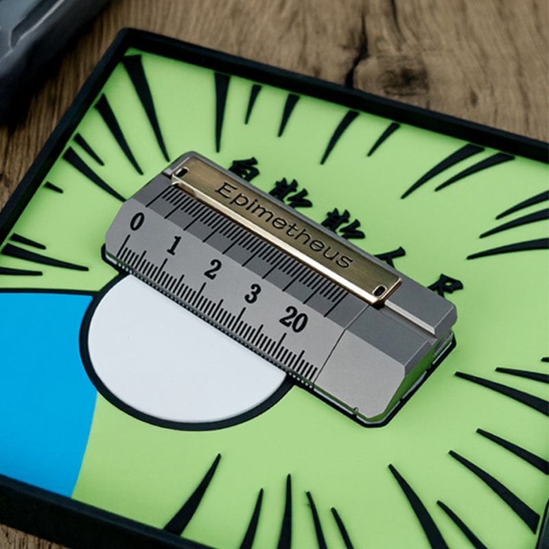 EDCELL Quirky Ruler Slider EDC Toy