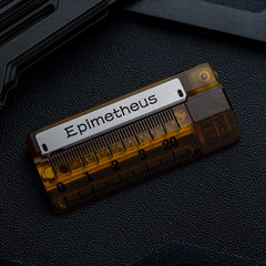 EDCELL Quirky Ruler Slider EDC Toy