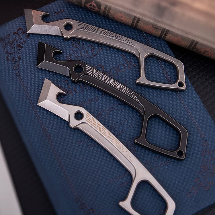 JUZHEDC Iron-Ridge Crowbar EDC Toy