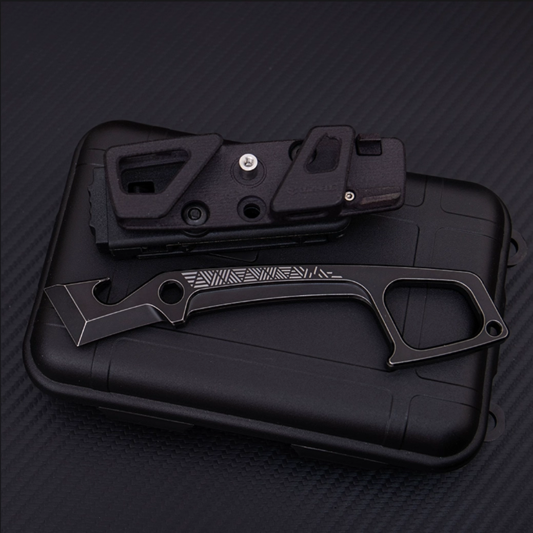 JUZHEDC Iron-Ridge Crowbar EDC Toy