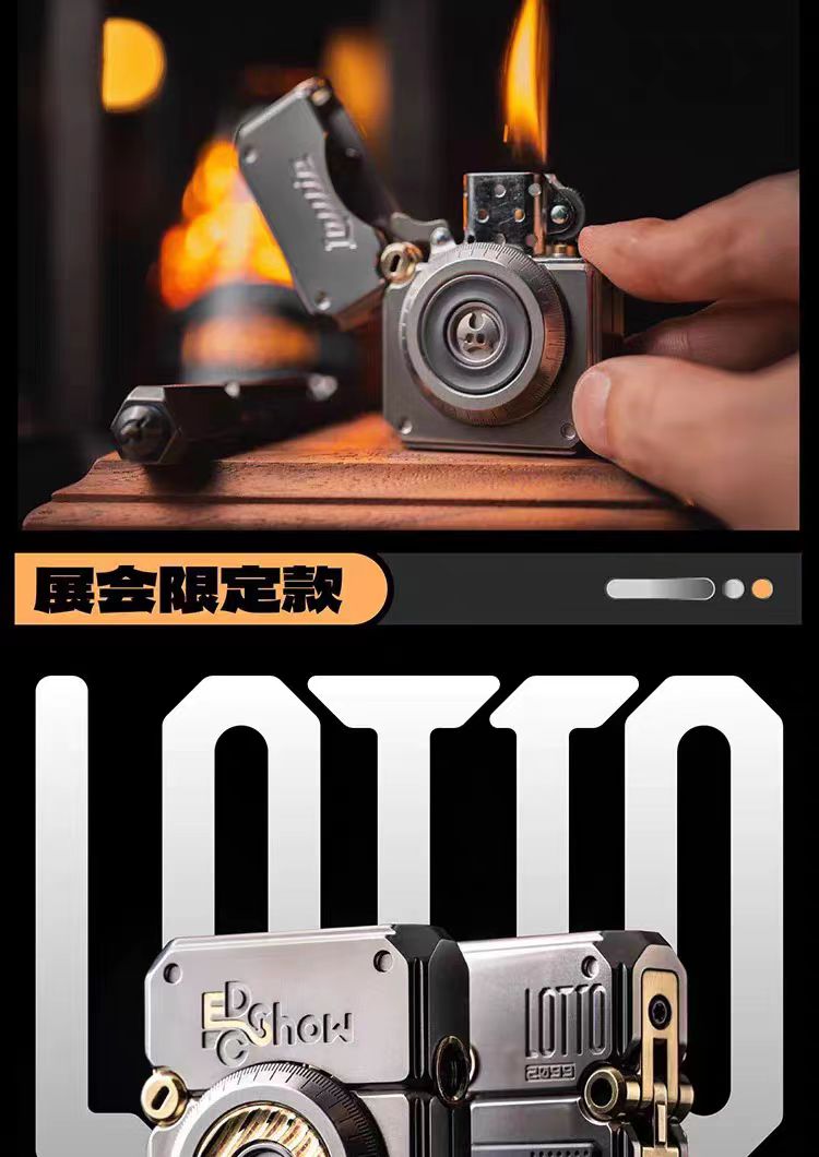 LAUTIE LOTTO Lighter Slider  EDC Toy