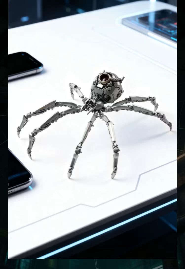 The Pecking Craftsman Mechanical spider EDC Toy
