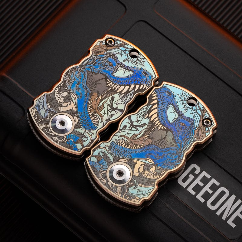 New Play Dog-Tag Mini Knife EDC Toy