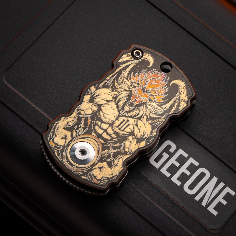 New Play Dog-Tag Mini Knife EDC Toy