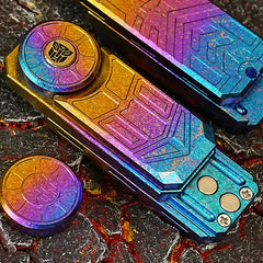 HALOOPLAYER Optimus Prime Slider EDC Toy
