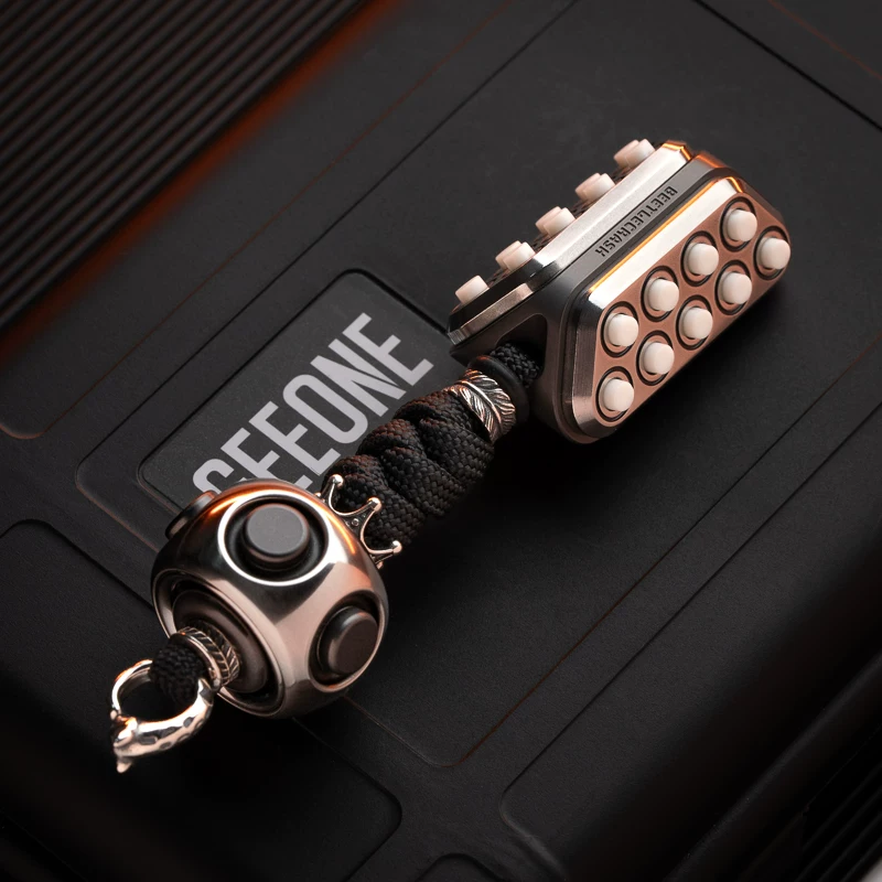 LAUTIE Beetle Crash & Strawberry Crash Pendant EDC Toy