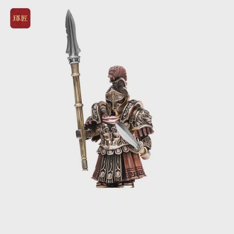 The Pecking Craftsman Spartan Warrior  EDC Toy