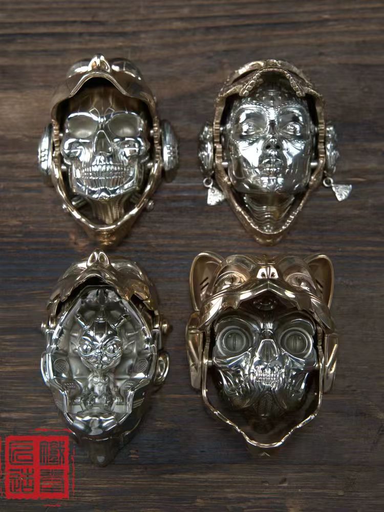 Tekken Cat Goddess Mask Slider EDC Toy