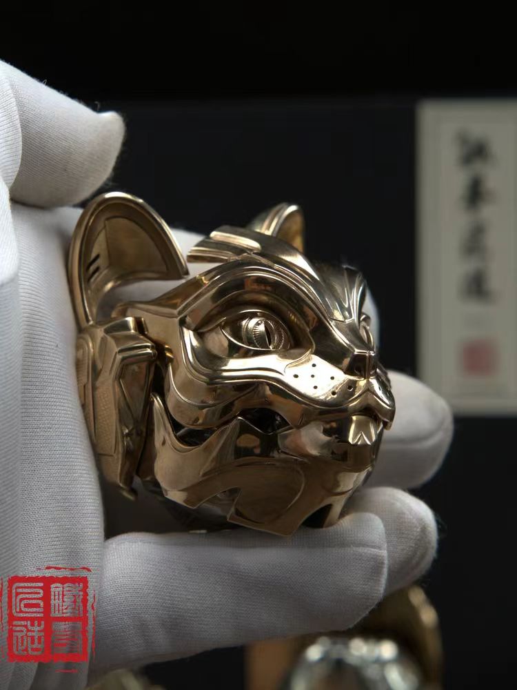 Tekken Cat Goddess Mask Slider EDC Toy
