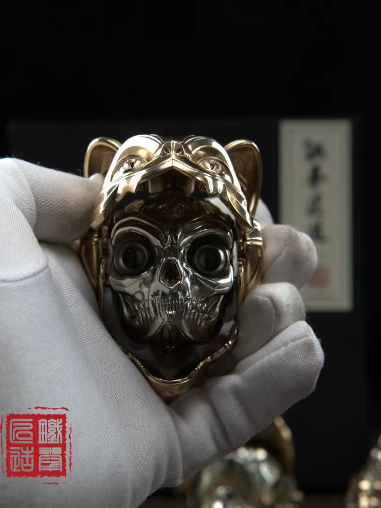 Tekken Cat Goddess Mask Slider EDC Toy