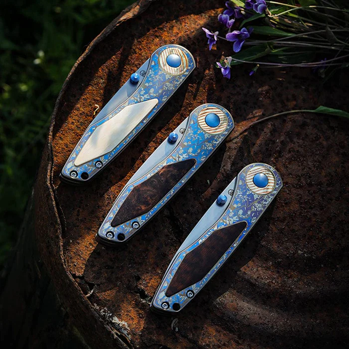 Changshanqijie Violet Pocket Knife EDC Toy