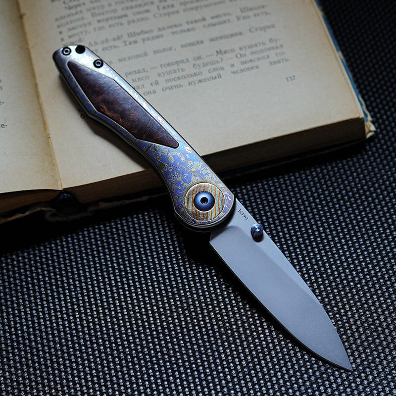 Changshanqijie Violet Pocket Knife EDC Toy
