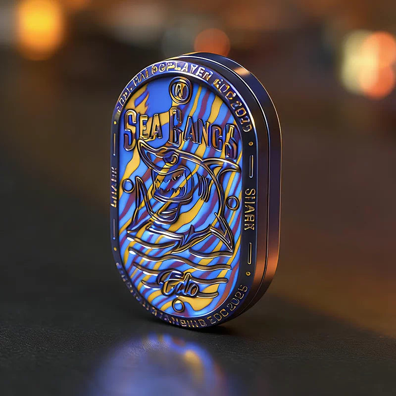 Halooplaer Sea shark rhythm slider EDC Toy